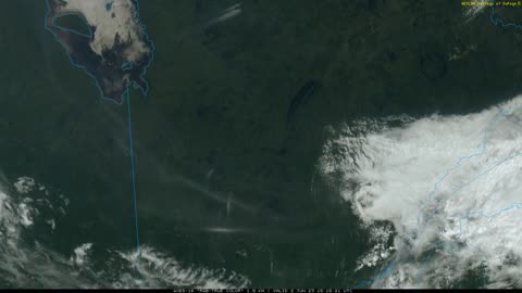 Fires in Ontario is arson - Look at how many streams of smoke start at the same time