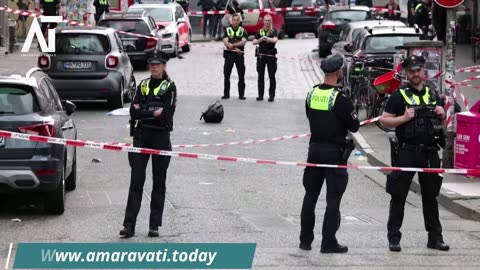 Police Shoot Armed Man at Euro 2024 Fan Parade in Hamburg | Amaravati Today