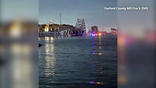 Baltimore's Key Bridge collapses after ship crash