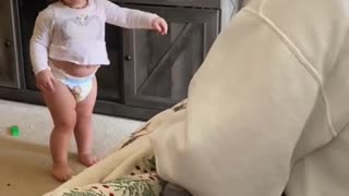 Toddler Wants to Call Her Dad "Bae"