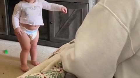 Toddler Wants to Call Her Dad "Bae"