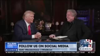 Donald Trump Interview with War Room - April 28, 2023