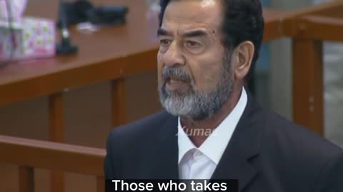 Saddam Hussein Receives his Death Sentence