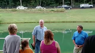 Live Southern Baptism Service At The Waters Edge