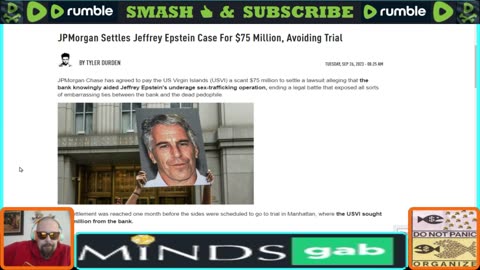 Epstein Clients Safe After JP Morgan Settles?