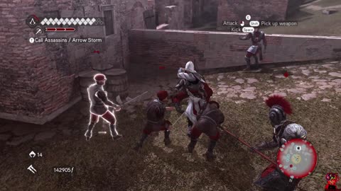 Assassin Creed Brotherhood Mission 15 The Burdens We Carry 100%