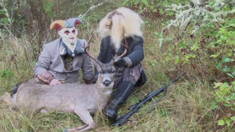 Hunting Blacktail in Clown Costumes