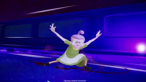 Nickelodeon All Star Brawl 2 - Grandma Gertie Ultimate Smash Attack