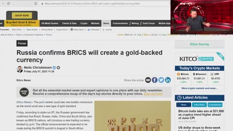 GLOBAL CBDC ANNOUNCED! - THE GOLD BACKED BRICS CURRENCY IS A TRAP!