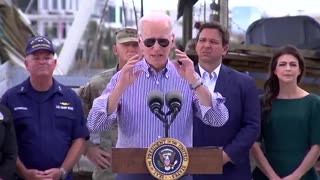 WATCH: Biden Interrupts Own Hurricane Presser to Tout Climate Change