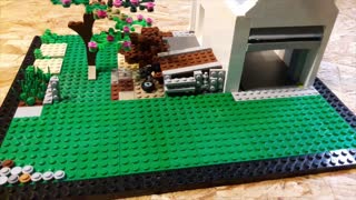 Lego house with garage: Update 1