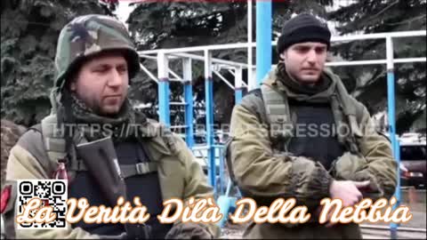 UKRAINE WAR - TESTIMONIANZA SOLDATO ITALIANO