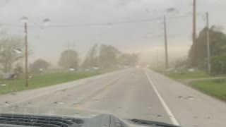 Driving Through a Dust Storm
