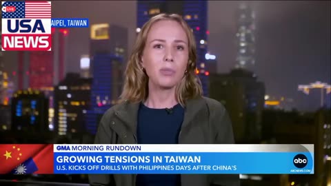 Tensions rise in Taiwan as U.S. kicks off nearby drills l GMA