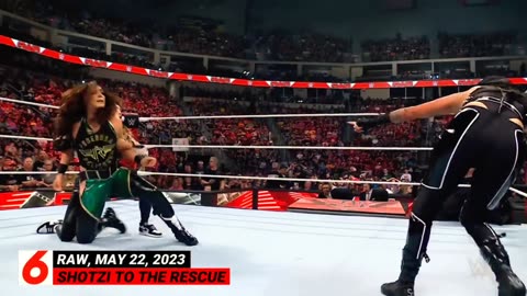 WWE fight scene