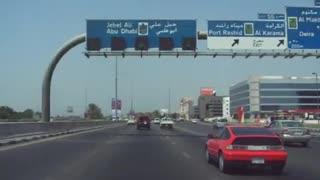 Driving Around In Dubai, United Arab Emirates In 2006