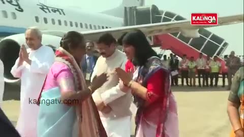 India President Visit to Odisha Video