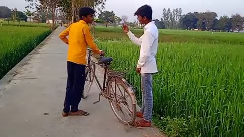 Cycles Chor On Boy Prank Cycle Chor Bhojpuri Pro Tej