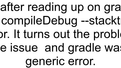 Gradle Error Could not call IncrementalTasktaskAction on task 39projectmergeDebugResources39