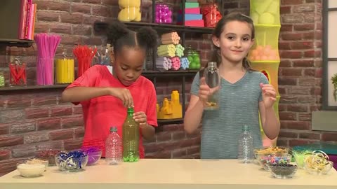 *DIY* Kids Learn How to Make Plastic Bottle Shaker Instruments At Home!