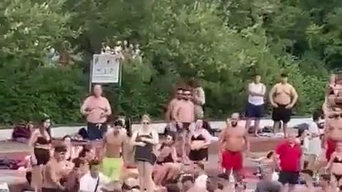 Over 100 Migrants Brawl At German Swimming Pool Sending Germans Running For The Hills