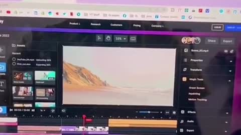 Video editing by google