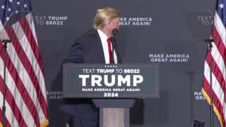 Trump: "You think Biden takes questions? I don't think so."