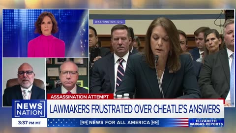Lawmakers frustrated over Kimberly Cheatle’s testimony | Vargas Reports| U.S. NEWS ✅