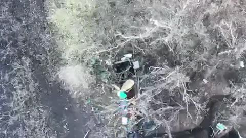 Grenade drop from drone