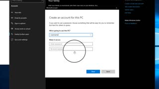 How To Create a Local or Offline User Account in Windows 10