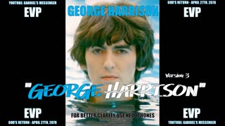 EVP The Beatles George Harrison Saying His Name From The Other Side Afterlife Spirit Communication