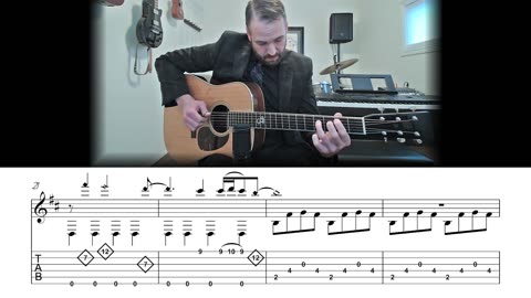 Goodbye Blue Sky - Fingerstyle Guitar Lesson (Sheet Music + TAB)