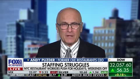 There's a 'real problem' with post-pandemic restaurant staffing: Andy Puzder