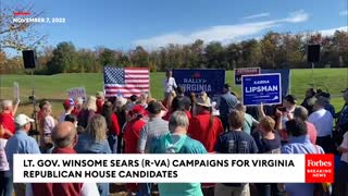 'Who's To Blame?': Winsome Sears Excoriates Democrats On Eve Of Midterms