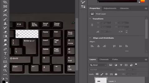 Cut Copy and Paste Shortcuts in Photoshop