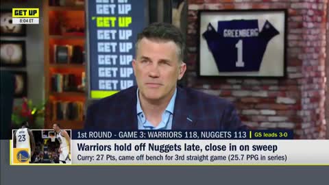 Warriors vs. Nuggets Game 3 highlights & analysis: Will Golden State sweep Denver? | Get Up