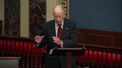 Sen. Chuck Grassley Pushes Back Against California's Proposition 12 on the Senate Floor with the EATS Act