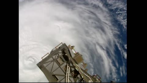 Witness Hurricane Franklin's Magnificent Display from the International Space Station