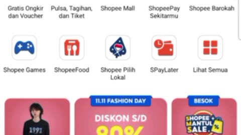 Cara top up shopee lewat BCA mobile