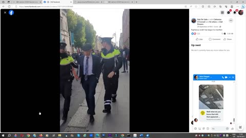 Michael Healy-Rae's treatment at the Leinster House -Protest (Rob De Salle) 20-09-23