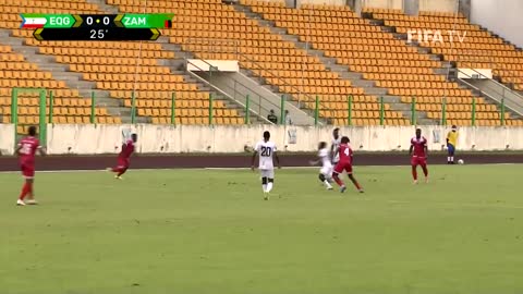 Equatorial Guinea v Zambia FIFA World Cup Qatar 2022 Qualifier Match Highlights