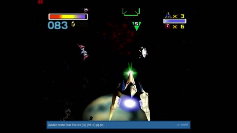 STAR FOX 64 - I MADE ALL 7 WARP RINGS TO WARP SPEED FROM Meteo - Katina (Mission Accomplished!)