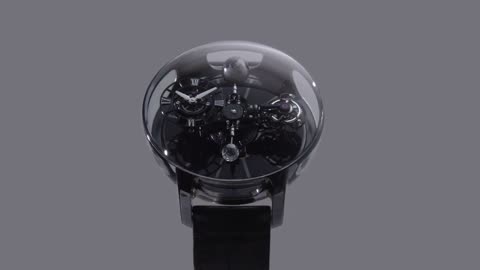 The Jacob & Co. Astronomia Tourbillon Black Ceramic Black Movement