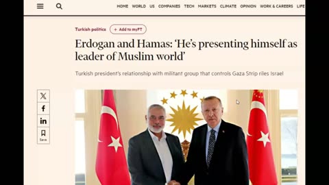 WATCH FOR THE SLEEPER TURKEY ERDOGON THE WHITE HORSEMAN