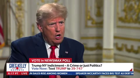President Trump’s full interview with Greg Kelly on Newsmax.