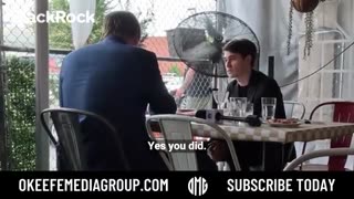 OMG James O’Keefe Confronts BlackRock Employee