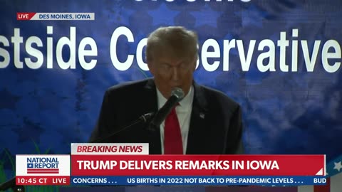 TRUMP: We've done a great job for Iowa and Iowa's done a great job for me