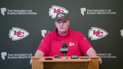 Andy Reid goes savage when answering question about Butker's speech