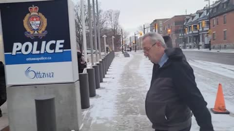 Mr. Hillier has surrendered himself to the Ottawa Police