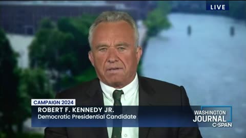 RFK Jr. Responds to a C-Span Caller (Stupid Democrat) Who Labels Him a ‘Conspiracy Theorist’